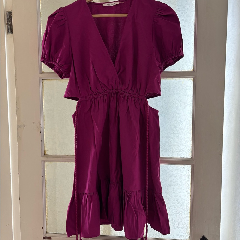 Chic Fuchsia Mini Dress